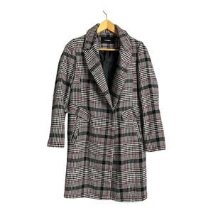 Miss Valley Plaid Houndstooth Jacket Coat Blazer Preppy twee Stroller Retro